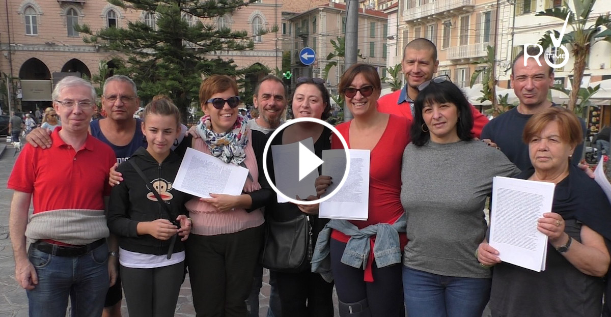 Sanremo Raccolta Firme Cgil Contro La Violenza Sulle Donne