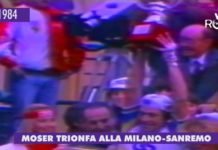 1984 – Moser trionfa alla Milano-Sanremo