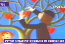 1986 – Peynet cittadino onorario di Bordighera