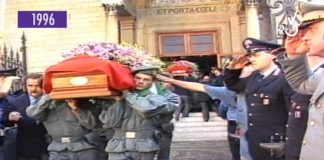 1996 – Bordighera piange i forestali morti nel rogo di Montenero