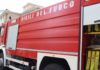 Diano Castello, auto esce di strada: sul posto Vigili del Fuoco Vigili del Fuoco pompieri