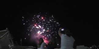 I fuochi d’artificio illuminano la notte di Diano Marina diano marina fuochi d'artificio