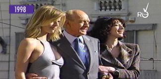 1998 – Raimondo Vianello presentatore del 48° Festival di Sanremo raimondo vianello