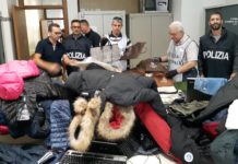 Sanremo, scoperti 500 pezzi di merce contraffatta in casa di un 42enne
