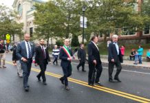 Delegazione imperiese a Newport per il Columbus Day