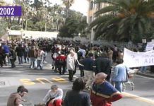 2002 – Imperia, studenti e prof contro la riforma Moratti