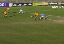 2001 – Vittoria della Sanremese in casa contro il Bra