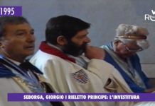 1995 – Seborga, Giorgio I rieletto Principe: l’investitura