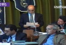 1995 – Il primo consiglio comunale del sindaco Berio a Imperia