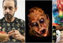 Miqueias Queiroz, il truccatore dagli effetti speciali