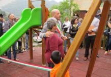 Ventimiglia, un moderno parco giochi per la frazione San Pancrazio