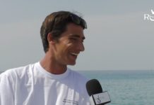 Paolo Agnese, ritratto di un giovane istruttore di windsurf