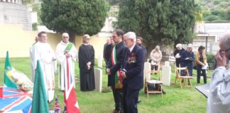 Bordighera, celebrato ieri il centenario dell’armistizio che pose fine alla Prima Guerra Mondiale