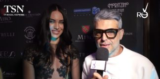 Sanremo by night, la modella ucraina Dasha Kina: “Amo la musica italiana”