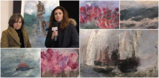 Tra la bruma e il sale, in racconto le tele d’arte di Elisa Panfido