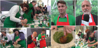 Aromatica, sfida a colpi di mortaio per il campionato mondiale di pesto