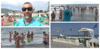 Tenersi in forma anche al mare, spopola l’acquagym a Diano Marina Bagni lido scogliera