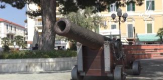 Scoprendo Diano Marina: il cannone sul lungomare