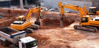 Coronavirus: 167 imprese e 1080 lavoratori imperiesi hanno già inoltrato a Filca Cisl Liguria richieste di ammortizzatori sociali ruspe cantiere