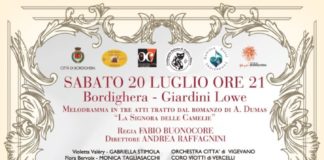 Bordighera, sabato 20 luglio in scena la Traviata