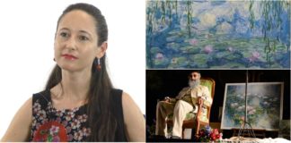 La regista Silvia Villa racconta lo spettacolo “I Colori dell’Anima: viaggio nei ricordi Monet” silvia villa monet