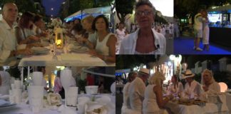 Diano Marina, condivisione e allegria alla “Cena in Bianco 2019”