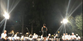 Diano Marina, il 6 settembre sul palco di Villa Scarsella la banda della Città diretta da Nadia Spagnolo banda diano villa scarsella