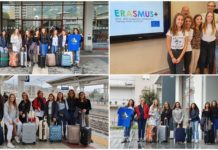 Imperia, partita per Zagabria la delegazione di 8 alunne e 2 insegnanti del Liceo Vieusseux