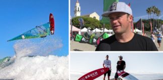 Diano Marina, anche la leggenda del windsurf Dany Bruch ha preso parte al Windfestival 2019