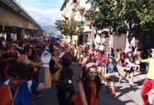 Ventimiglia, è partita la Parata Senza Frontiere di Progetto 20K