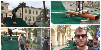 Dal mare il Windfestival invade il centro: a Diano Marina si “scia” in piazza Dante