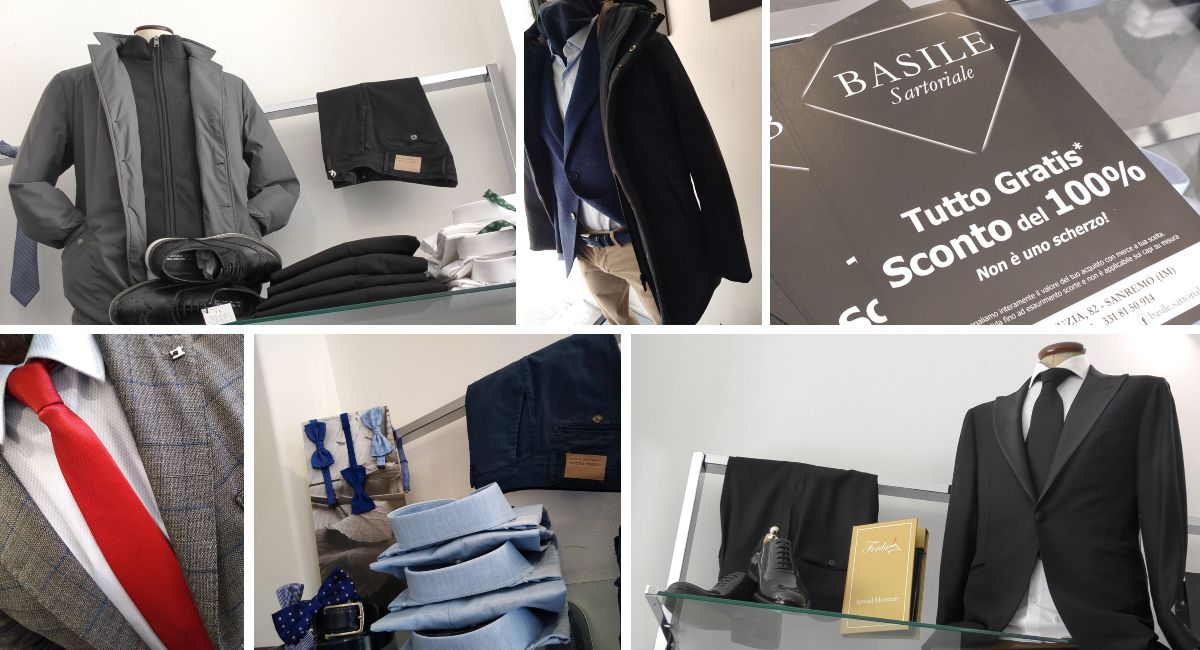 Sconto del 100%?! Da Basile Sartoriale è realtà: \