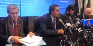 Nord Italia in allerta per il coronavirus: primo morto in Veneto, nessun contagio in Liguria. Toti: “In caso di possibile contagio non andate in ospedale. Chiamate il 112” toti punto stampa coronavirus