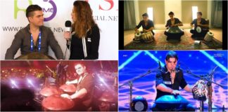 Loris Lombardo, reduce dall’esibizione con Emma sul palco dell’Ariston: “Vi presento il mio handpan”