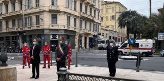 Sanremo commemora le vittime da Covid-19, Biancheri: “Nel cuore e nella mente il dolore per le tante perdite” commemorazione vittime covid-19 sanremo