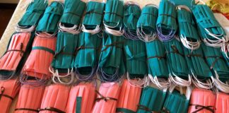 Coronavirus, Sanremo: donate dai cittadini all’ospedale Borea circa 1.300 mascherine fatte a mano