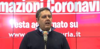 Emergenza coronavirus, Toti: “C’è un rallentamento ma non un’inversione di tendenza. Le misure di distanza sociale iniziano a dare i loro frutti”