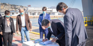 Emergenza coronavirus: consegnata oggi a Regione Liguria la nave ospedale GNV