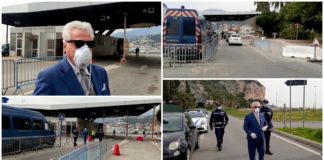 La Francia sospende Schengen, il sindaco di Ventimiglia Scullino alla frontiera: “Nessuna consegna per chiudere, probabilmente eseguiranno controlli come facciamo noi” gaetano scullino