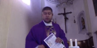 Perinaldo, anche don Rito Alvarez celebra la messa in diretta su Facebook