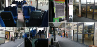 #iorestoacasa: autobus e fermate deserte in tutta la provincia autobus