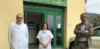 Coronavirus, sopralluogo del direttore generale dell’Asl 1 nel reparto di Malattie Infettive dell’ospedale di Sanremo
