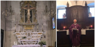 Coronavirus, messe sospese in tutta Italia: il parroco di Santo Stefano al Mare celebra la funzione in diretta su Facebook