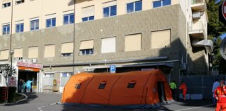 Coronavirus, smontate le tende pre-triage dei Pronto Soccorso di Sanremo e Bordighera. Ancora attiva a Imperia. L’Asl1: “Non significa dichiarare terminata l’emergenza” tenda pre-triage