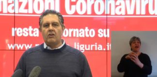 Coronavirus, Toti: “Buono il trend, decisamente in calo. La riapertura delle attività il 18 maggio dipende dalla nostra responsabilità. Seguiamo le misure”