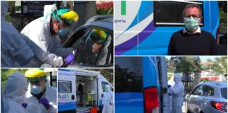 Effettuati 39 tamponi “drive through”, Asl 1: “Così acceleriamo il rientro al lavoro dei pazienti Covid-19 guariti” drive through coronavirus