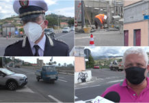 Imperia: partiti i lavori per l’installazione del semaforo al bivio di Poggi, Gagliano “Impianto pronto in due settimane” Gagliano-Bergaminelli