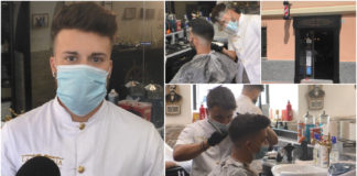 Una mattinata in barberia, ecco come si tagliano barba e capelli in sicurezza tra mascherine, igienizzanti e visiere