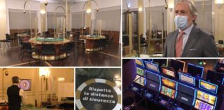 Plexiglas, termoscanner, percorsi segnalati: viaggio all’interno del Casinò di Sanremo. Battistotti: “Pronti a ripartire, aspettiamo solo l’okay” casinò sanremo