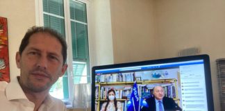 Diano Marina è bandiera blu 2020, l’annuncio del vicesindaco Za Garibaldi e dell’assessore Feltrin